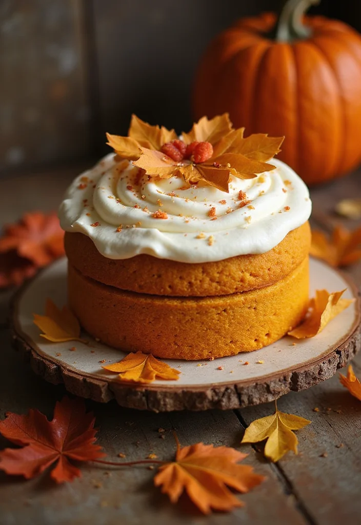 21 Unique Gothic Cake Designs That Will Leave Your Guests Spellbound (You Have to Try #9!) - 11. Enchanted Pumpkin Cake