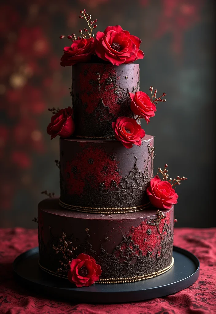 21 Unique Gothic Cake Designs That Will Leave Your Guests Spellbound (You Have to Try #9!) - 21. The Ultimate Gothic Cake
