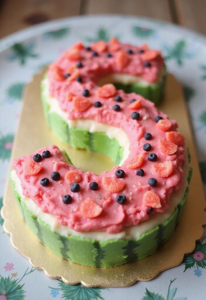 25 Colorful Cocomelon Cake Ideas That Will Brighten Up Any Birthday! - 19. Cocomelon Number Cake