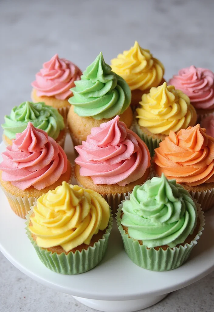 25 Colorful Cocomelon Cake Ideas That Will Brighten Up Any Birthday! - 25. Cocomelon Surprise Cupcake Cake