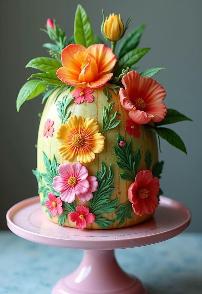 25 Colorful Cocomelon Cake Ideas That Will Brighten Up Any Birthday! - 6. Edible Art Cocomelon Cake