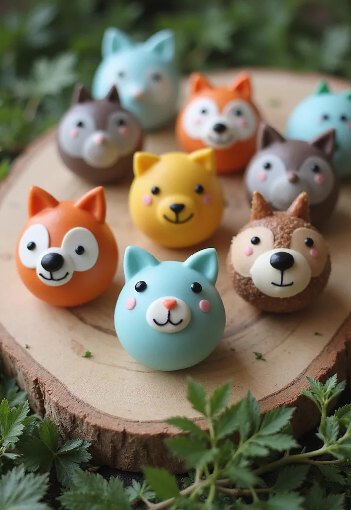 25 Creative Fairy Cake Pops That Will Make You the Star Baker of the Year! - 10. Woodland Creature Pops