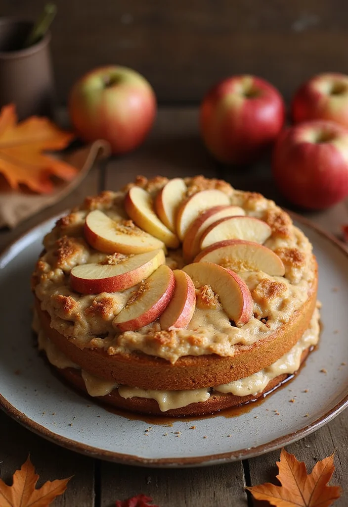 25 Show-Stopping Bridal Shower Cake Ideas That Will Leave Everyone in Awe! - 20. Apple Pie Cake