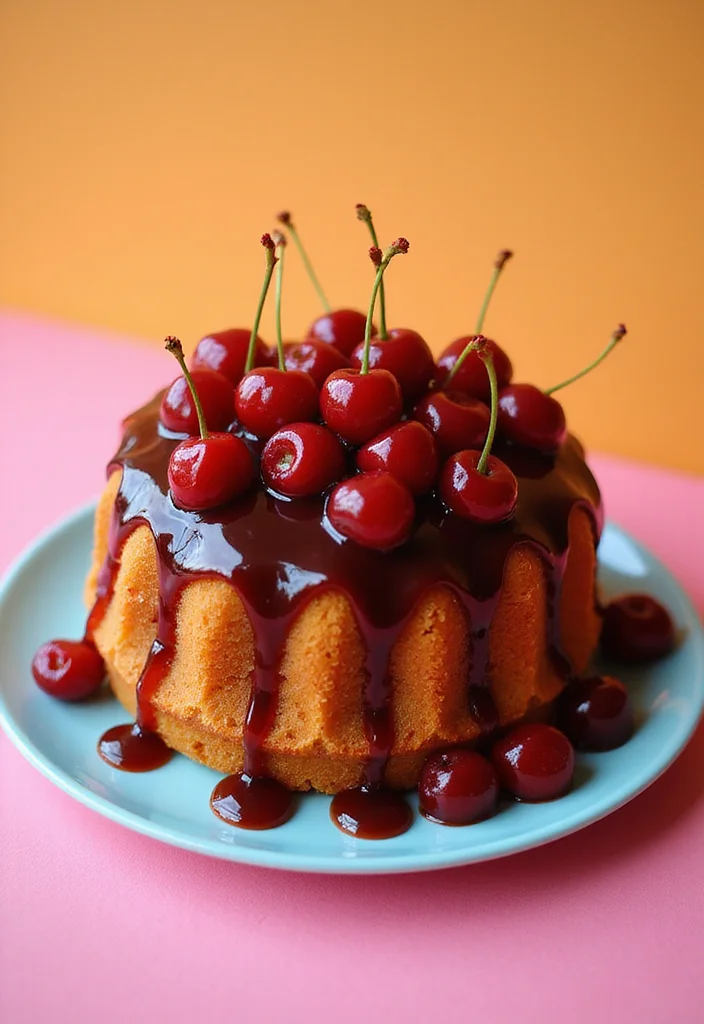 Spark Your Imagination: 18 Creative Birthday Cake Flavor Ideas to Try This Year! - 10. Cherry Cola Cake