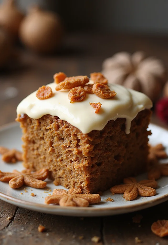 Spark Your Imagination: 18 Creative Birthday Cake Flavor Ideas to Try This Year! - 17. Gingerbread Spice Cake