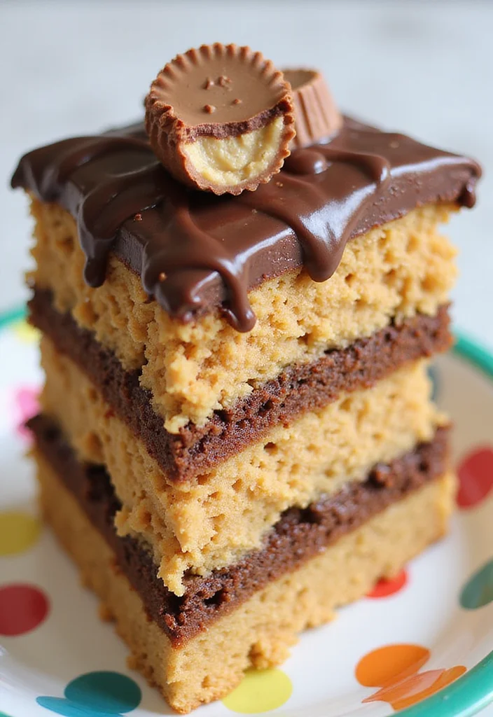 Spark Your Imagination: 18 Creative Birthday Cake Flavor Ideas to Try This Year! - 7. Peanut Butter Cup Cake