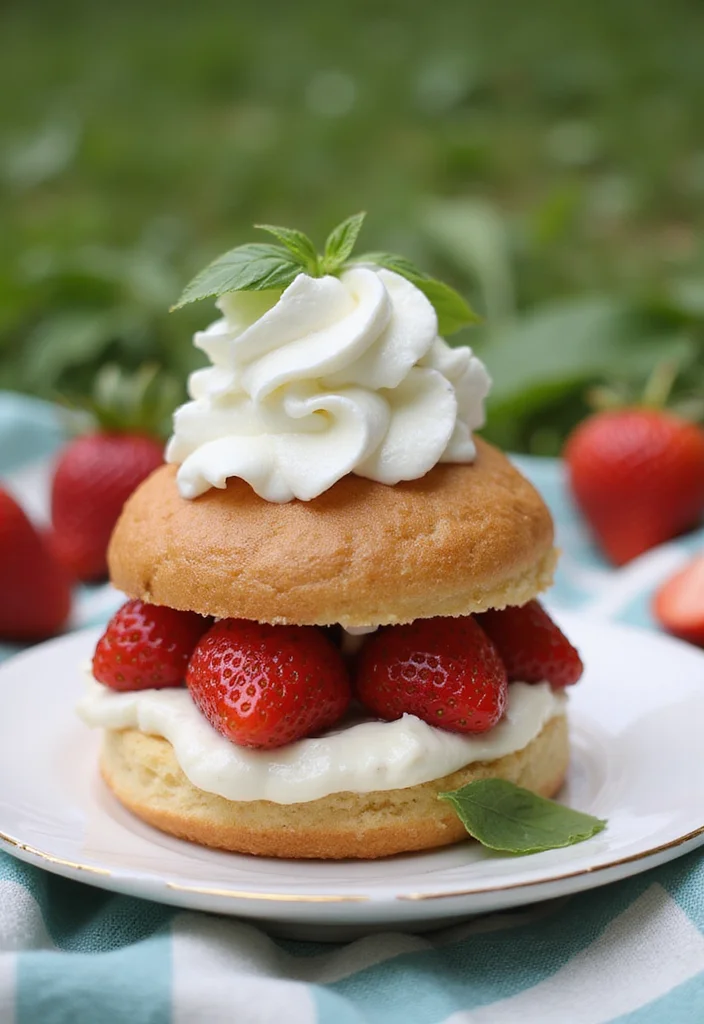 Spark Your Imagination: 18 Creative Birthday Cake Flavor Ideas to Try This Year! - 8. Strawberry Shortcake with a Twist