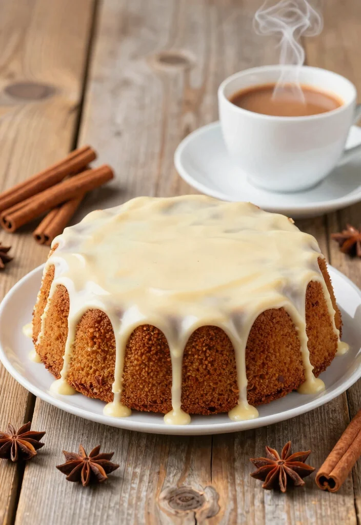15 Irresistible Birthday Cake Ideas That Will Make You Drool (Especially #7!) - 8. Spiced Chai Cake with Vanilla Glaze 1