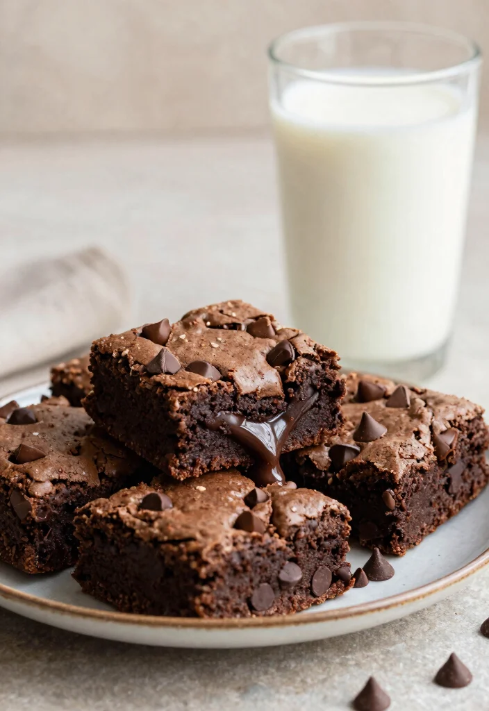 15 Box Brownie Cookies Ideas Chewy Shortcut Treats - 11. Chocolate Chip Brownie Cookies 1