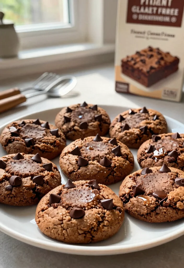 15 Box Brownie Cookies Ideas Chewy Shortcut Treats - 3. Gluten-Free Brownie Cookies 1
