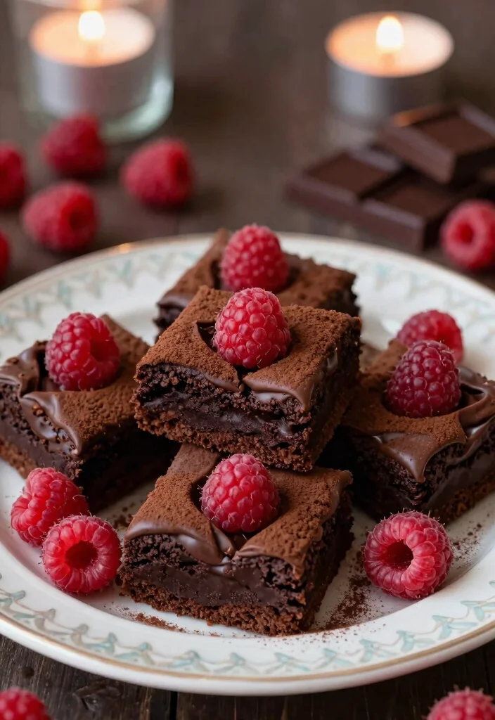 15 Box Brownie Cookies Ideas Chewy Shortcut Treats - 8. Dark Chocolate Raspberry Brownie Cookies 1