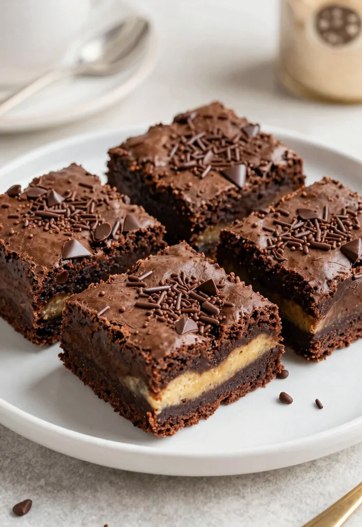 15 Brownie Cookie Dough Ideas: Safe Indulgent Treats - 14. Brownie Cookie Dough Brownies 1
