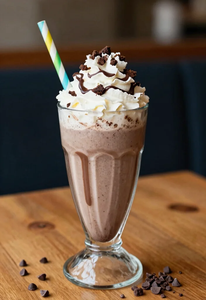 15 Brownie Cookie Dough Ideas: Safe Indulgent Treats - 5. Brownie Cookie Dough Milkshake 1