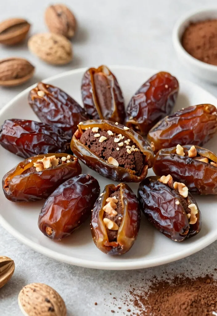 15 Brownie Cookie Dough Ideas: Safe Indulgent Treats - 6. Brownie Cookie Dough Stuffed Dates 1