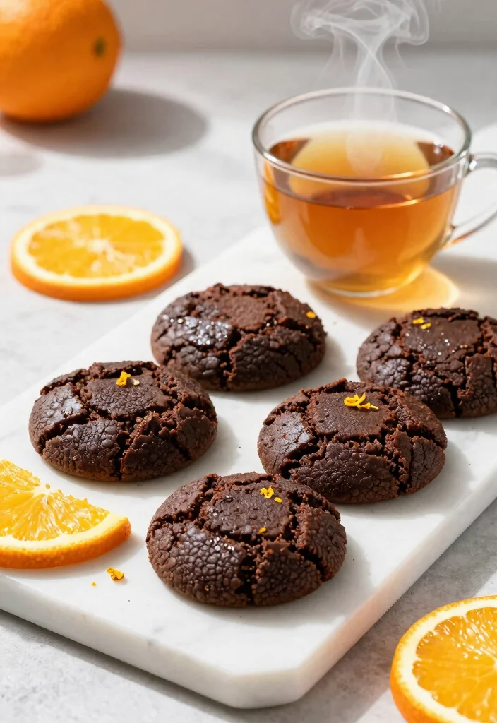 15 Dark Enchantress Cookie Ideas Inspired by Cookie Run - 11. Phantom Orange Essence Cookies 1