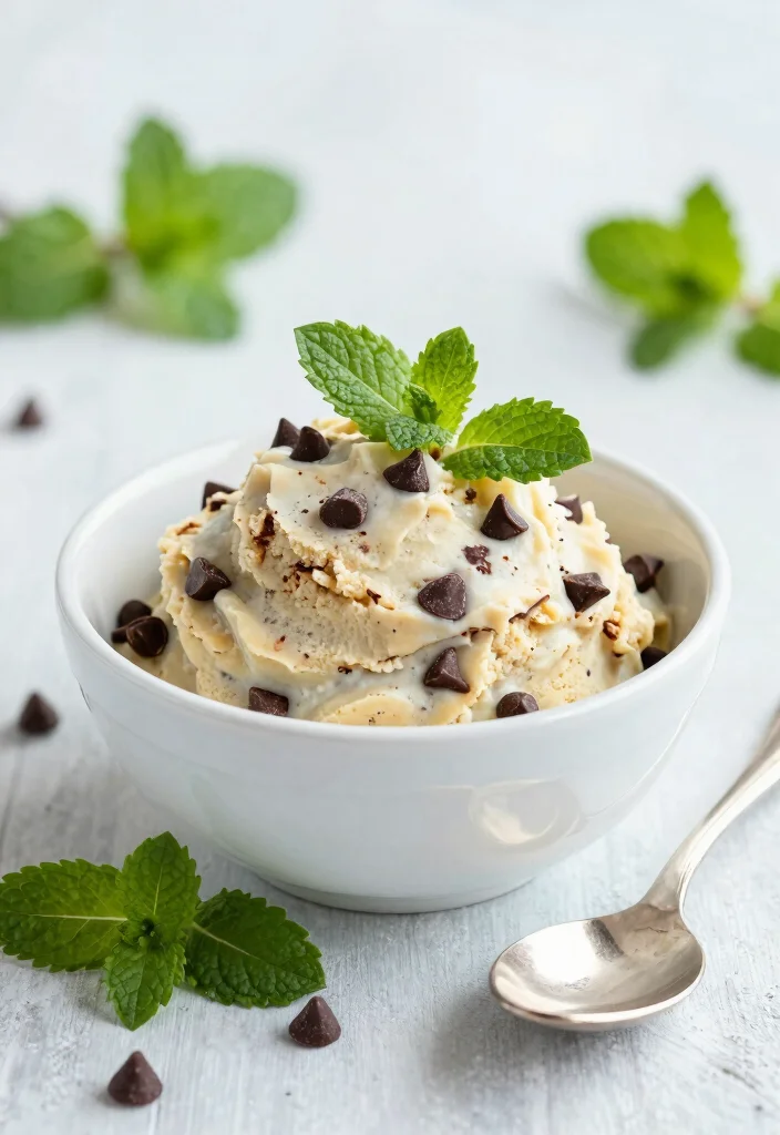 15 Easy Edible Cookie Dough Ideas Safe, Sweet, and Quick - 6. Mint Chocolate Chip Cookie Dough 1