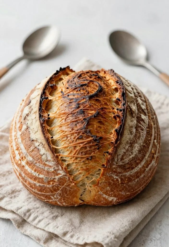 15 Easy Sourdough Scoring Ideas: Simple Beautiful Designs - 12. Spiral Twist 1