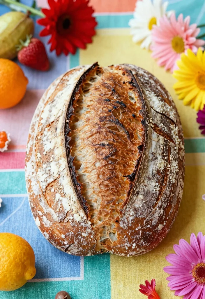15 Easy Sourdough Scoring Ideas: Simple Beautiful Designs - 15. Abstract Art 1