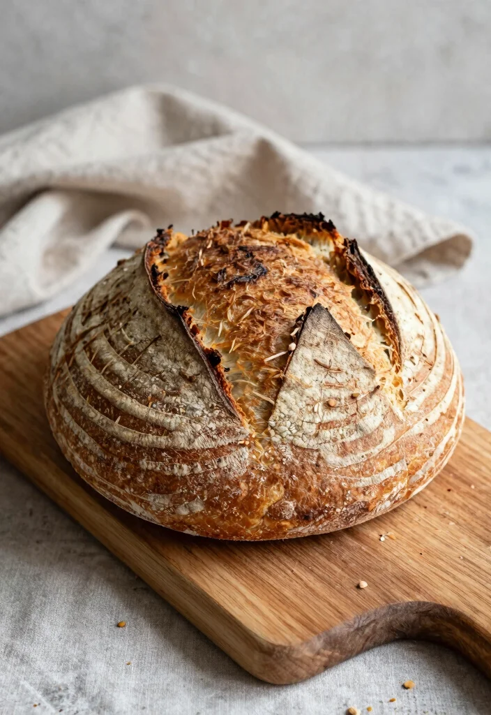 15 Easy Sourdough Scoring Ideas: Simple Beautiful Designs - 4. Traditional Cross 1