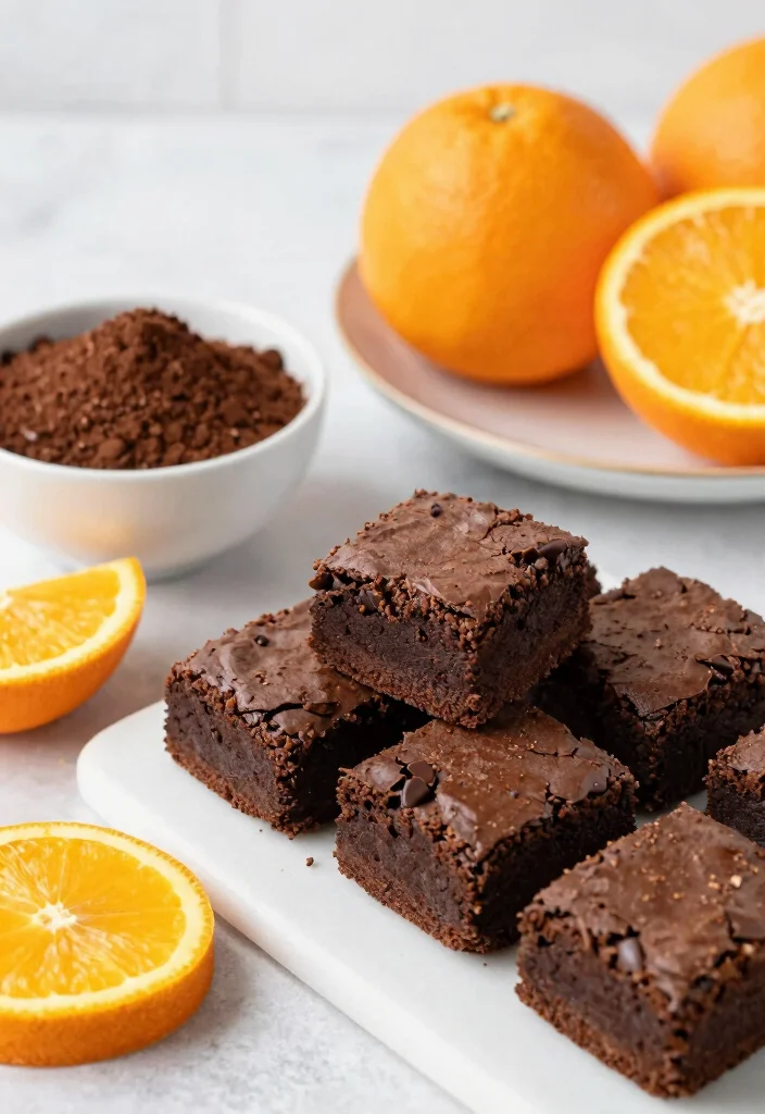 15 Homemade Brownie Mix Ideas Pantry Ready Baking - 12. Chocolate Orange Brownie Mix 1