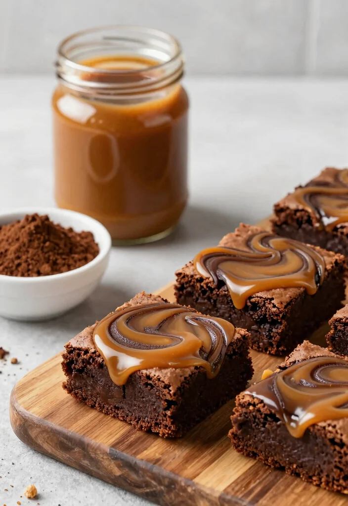 15 Homemade Brownie Mix Ideas Pantry Ready Baking - 14. Caramel Swirl Brownie Mix 1