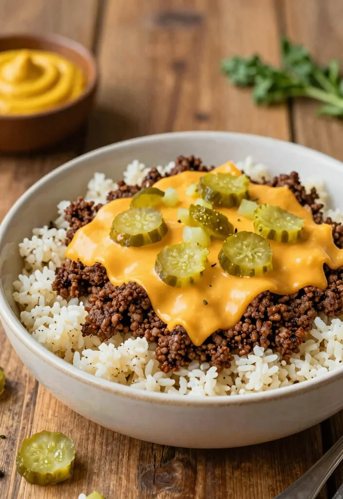 15 Keto Pizza Bowl Ideas Low Carb Comfort Food - 12. Cheeseburger Keto Pizza Bowl 1