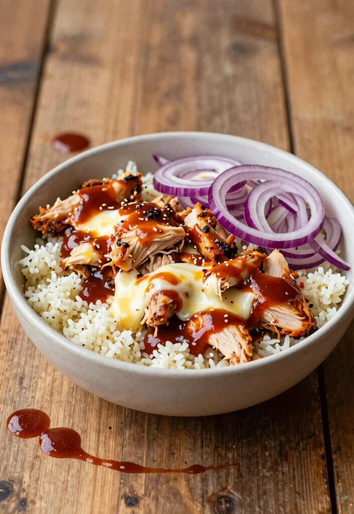 15 Keto Pizza Bowl Ideas Low Carb Comfort Food - 3. BBQ Chicken Keto Pizza Bowl 1