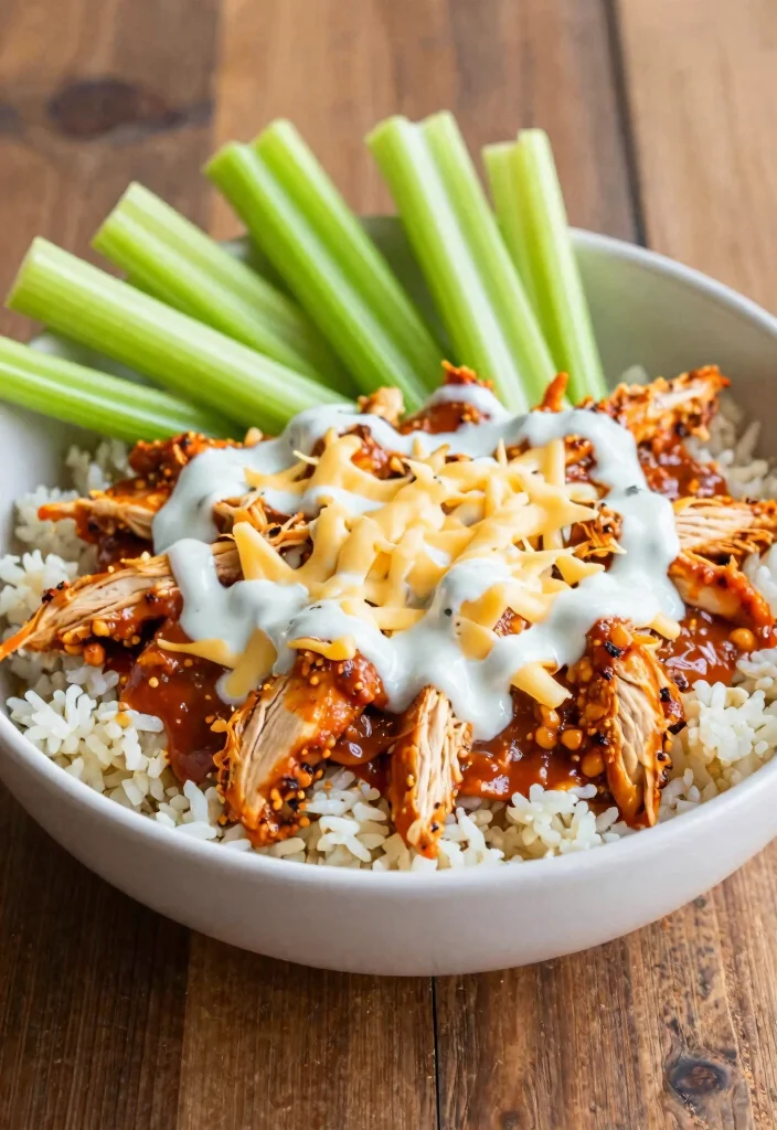 15 Keto Pizza Bowl Ideas Low Carb Comfort Food - 9. Buffalo Chicken Keto Pizza Bowl 1