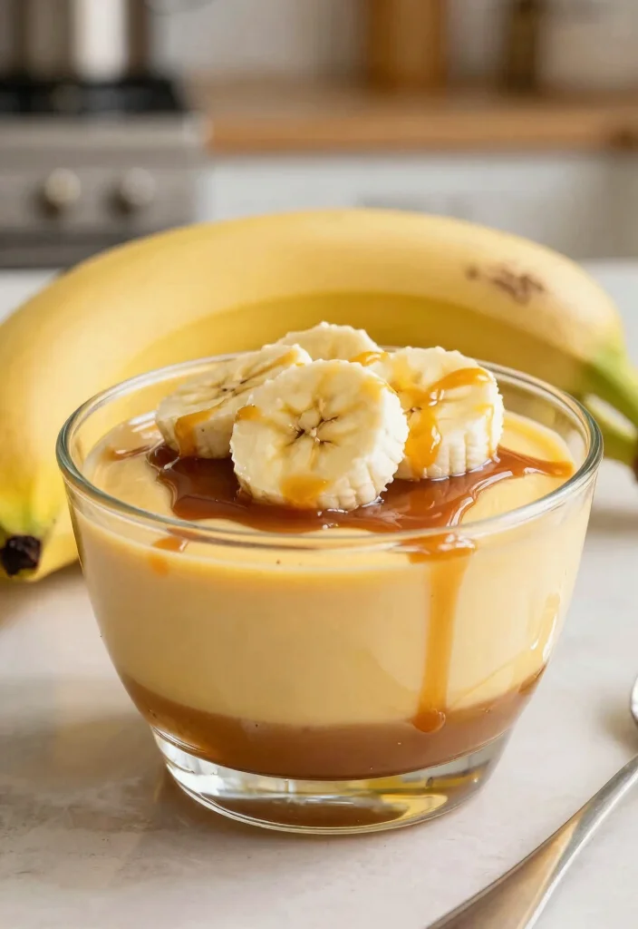 15 Milk Pudding Recipe Ideas: Classic Comfort Dessert - 10. Caramel Banana Pudding 1
