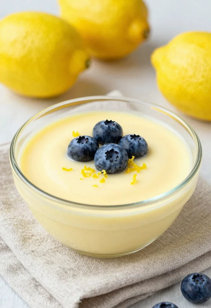 15 Milk Pudding Recipe Ideas: Classic Comfort Dessert - 12. Lemon Curd Pudding 1