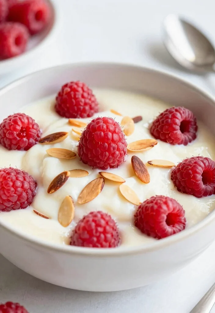 15 Milk Pudding Recipe Ideas: Classic Comfort Dessert - 13. Raspberry Almond Pudding 1