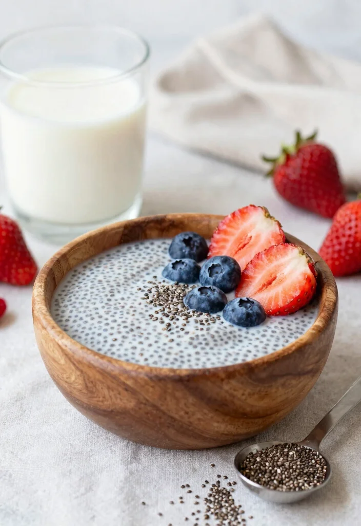 15 Milk Pudding Recipe Ideas: Classic Comfort Dessert - 5. Chia Seed & Almond Milk Pudding 1
