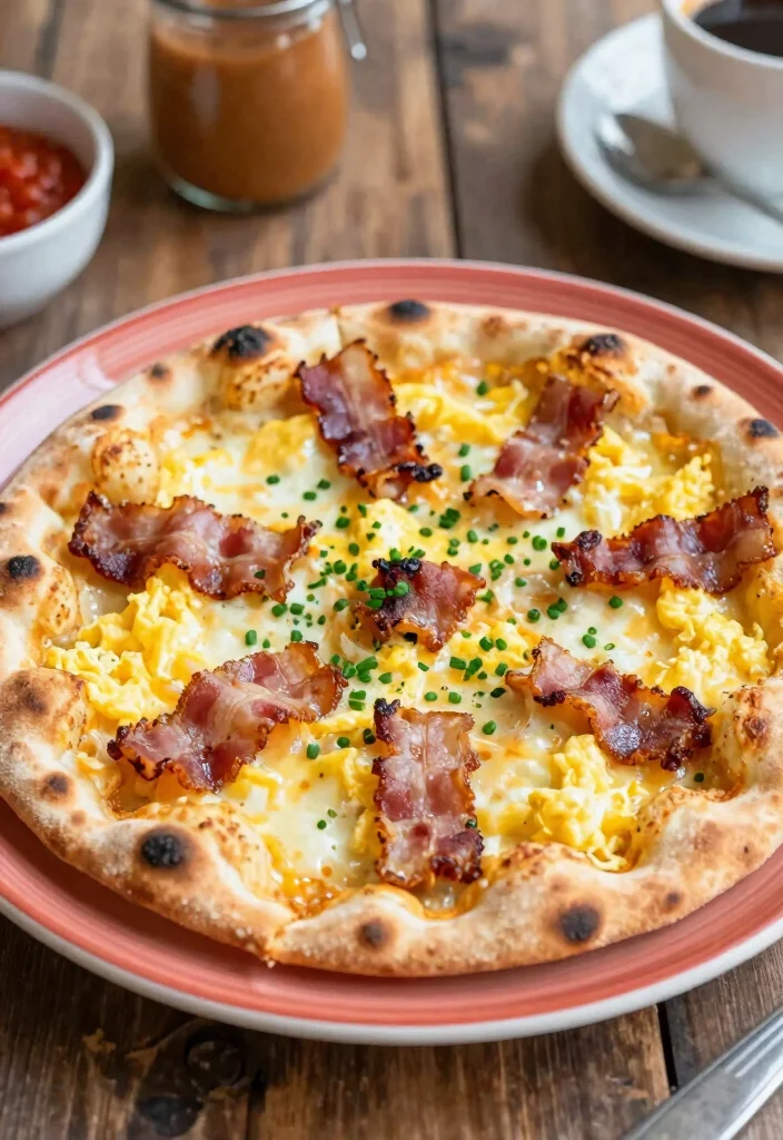 15 Naan Pizza Recipes for Quick and Easy Weeknight Meals - 11. Breakfast Naan Pizza 1