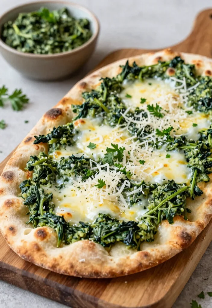 15 Naan Pizza Recipes for Quick and Easy Weeknight Meals - 14. Spinach Artichoke Naan Pizza 1