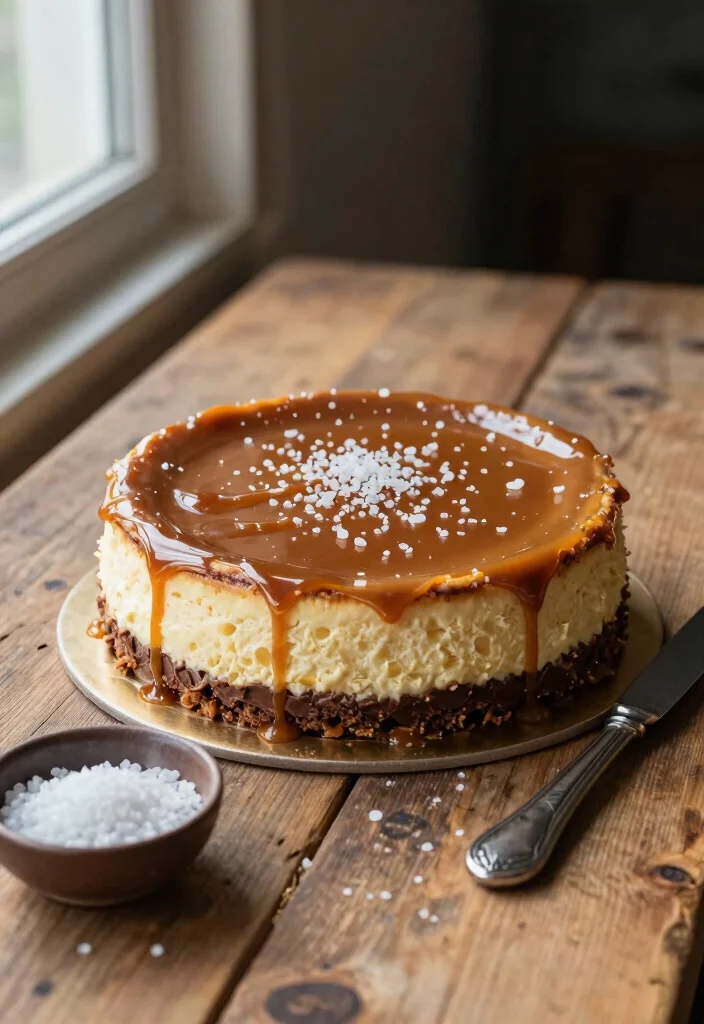 15 No Bake Chocolate Cheesecake Ideas Rich Easy Desserts - 6. Salted Caramel Chocolate No Bake Cheesecake 1