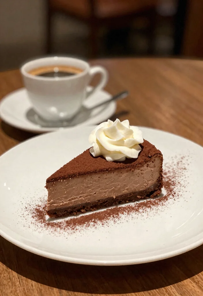 15 No Bake Chocolate Cheesecake Ideas Rich Easy Desserts - 8. Espresso Chocolate No Bake Cheesecake 1