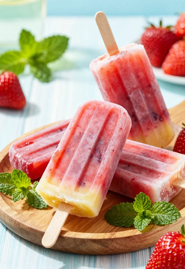 15 Plum Pudding Strawberry Shortcake Ideas: Vintage Dessert Twist - 14. Plum Pudding Strawberry Shortcake Popsicles 1