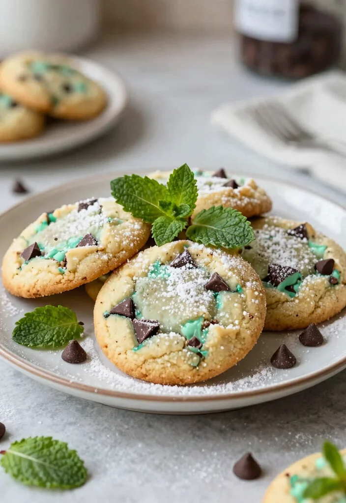 15 Soft Sugar Cookie Recipe Ideas Melt In Your Mouth Classics - 14. Mint Chocolate Chip Sugar Cookies 1