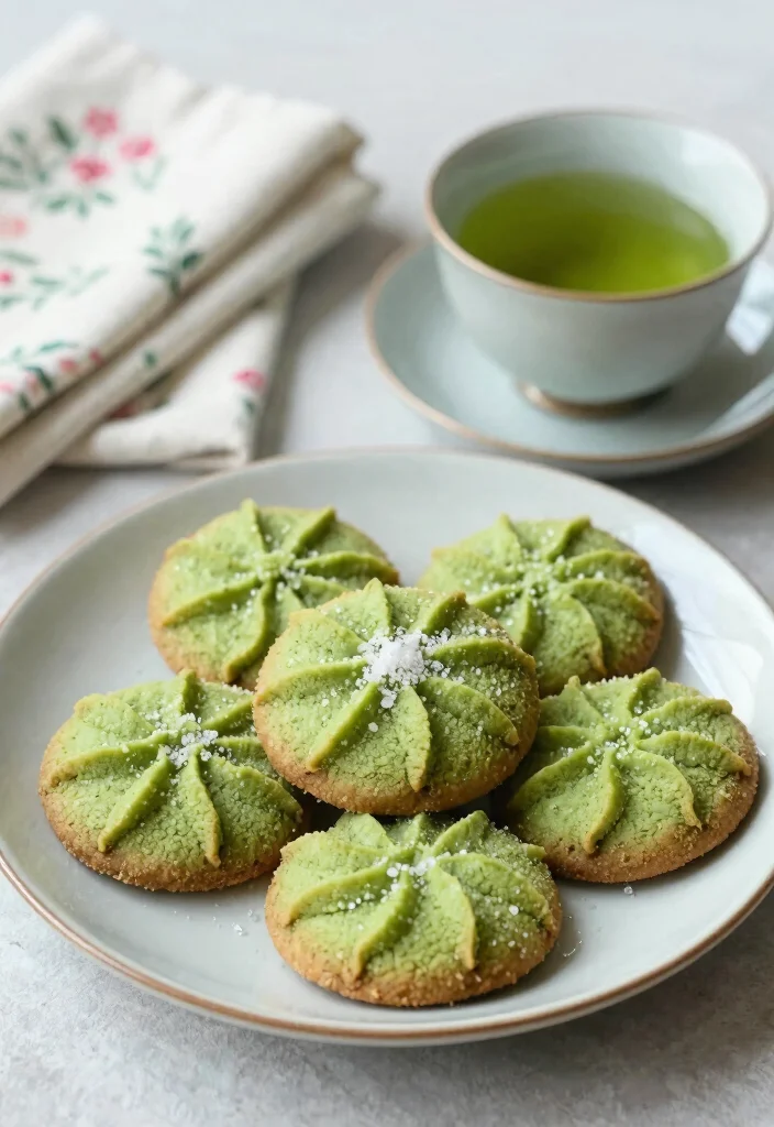 15 Soft Sugar Cookie Recipe Ideas Melt In Your Mouth Classics - 7. Matcha Green Tea Sugar Cookies 1