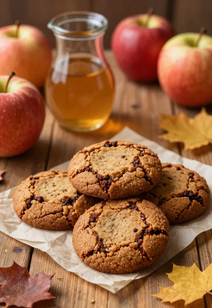 16 Brownie Cookies From Scratch Ideas Fudgy Bakery Style - 12. Apple Cider Brownie Cookies 1