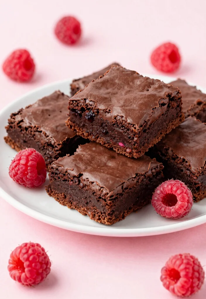 16 Brownie Cookies From Scratch Ideas Fudgy Bakery Style - 8. Raspberry Chocolate Brownie Cookies 1