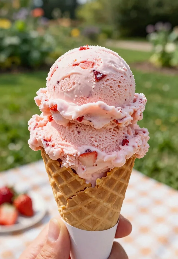 16 Cheesecake de Morango Ideas: Brazilian Strawberry Classic - 12. Strawberry Cheesecake Ice Cream 1