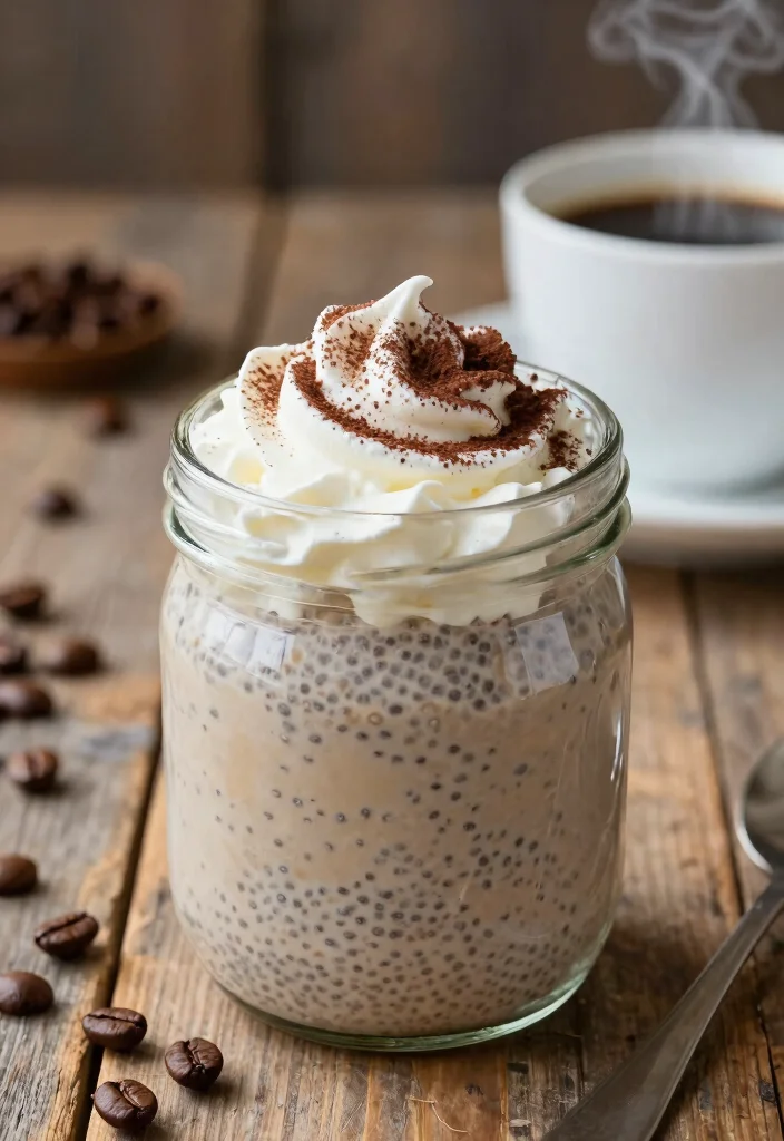 16 Coffee Chia Pudding Ideas: Energizing Breakfast Treats - 1. Classic Coffee Chia Pudding 1