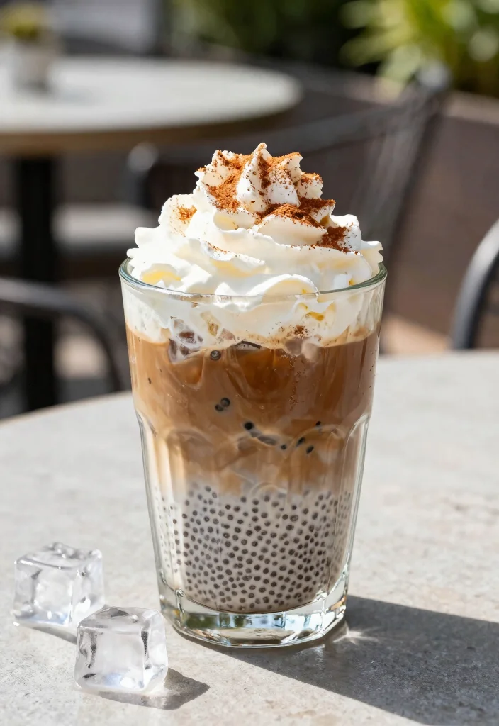 16 Coffee Chia Pudding Ideas: Energizing Breakfast Treats - 14. Iced Coffee Chia Pudding 1