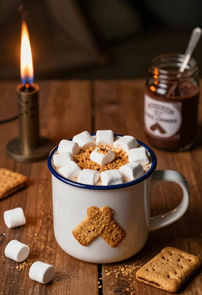 16 Cookie Butter Latte Recipe Ideas Cozy Cafe Style Drinks - 12. S’mores Cookie Butter Latte 1