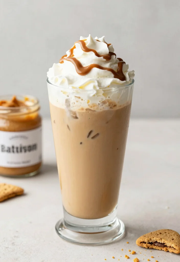 16 Cookie Butter Latte Recipe Ideas Cozy Cafe Style Drinks - 2. Iced Cookie Butter Latte 1