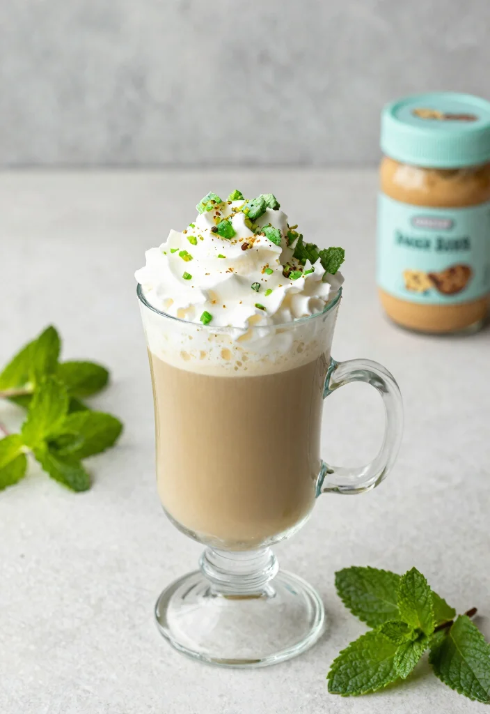 16 Cookie Butter Latte Recipe Ideas Cozy Cafe Style Drinks - 9. Mint Cookie Butter Latte 1