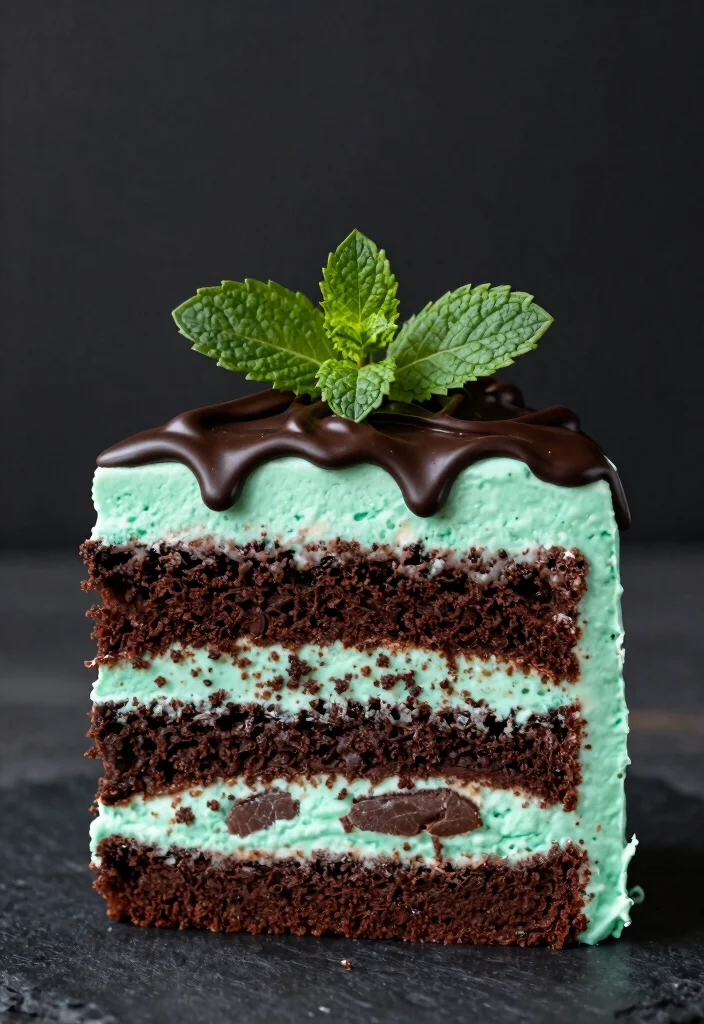 16 Cookie Dough Cake Ideas Rich Fun and No Bake Friendly - 13. Chocolate Mint Cookie Dough Cake 1