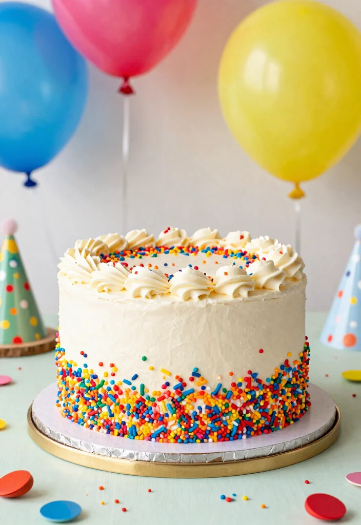 16 Cookie Dough Cake Ideas Rich Fun and No Bake Friendly - 15. Funfetti Cookie Dough Cake 1