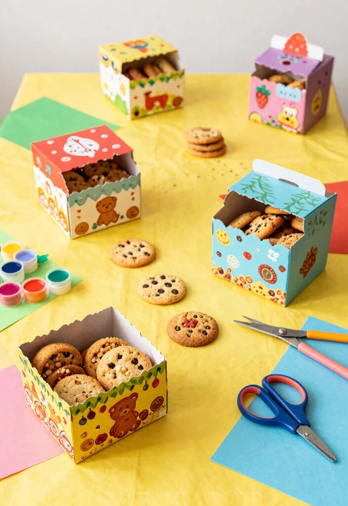 16 Cute, Creative, and Eco-Friendly Cookie Packaging Ideas - 9. Cereal Box Gift Packaging 1